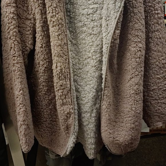 Weatherproof Ladies' Reversible Cozy Sherpa Hooded - Picture 9 of 11